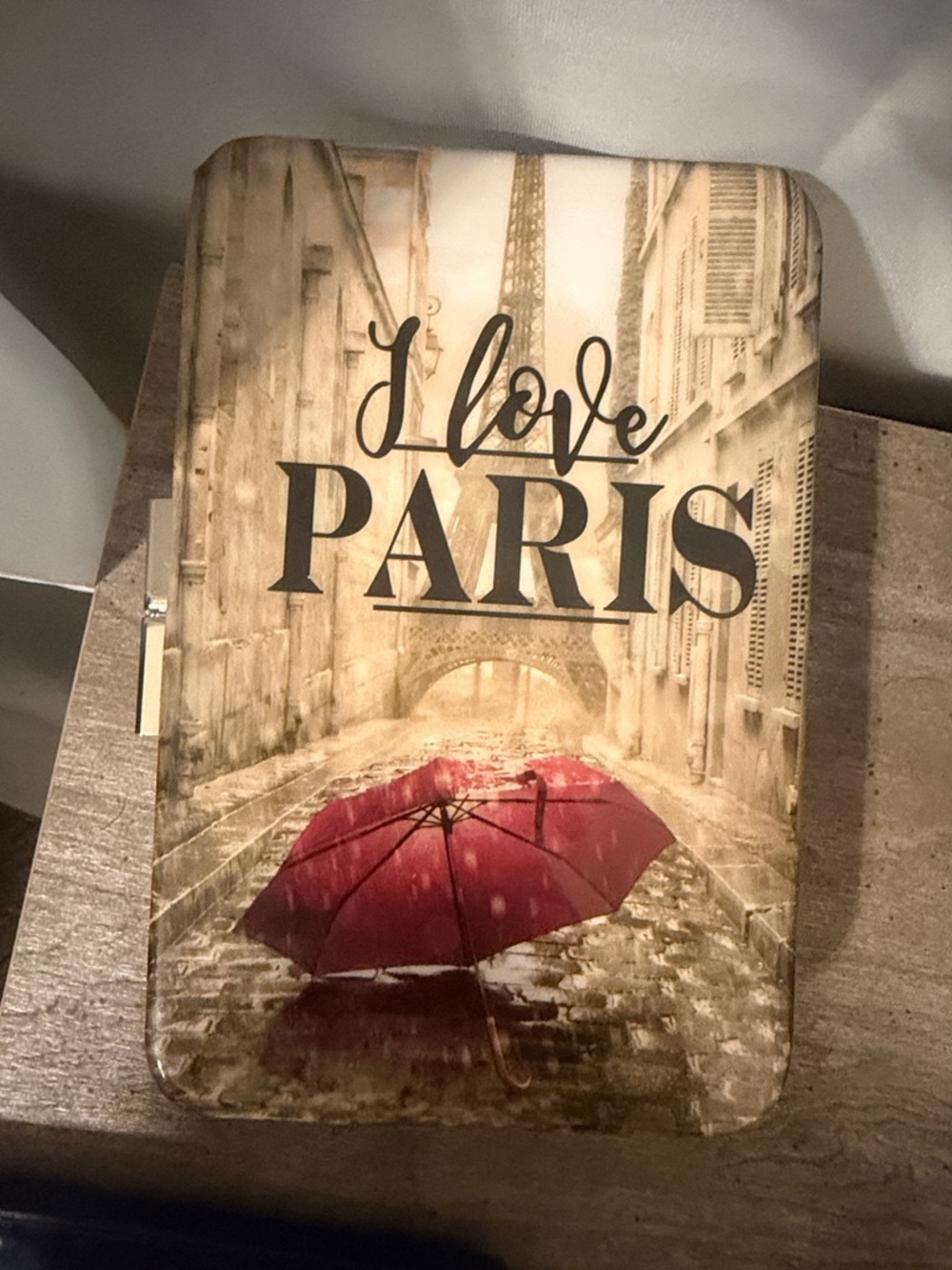 Claire’s I Love Paris Decorative snap lock Wallet - Picture 3 of 7